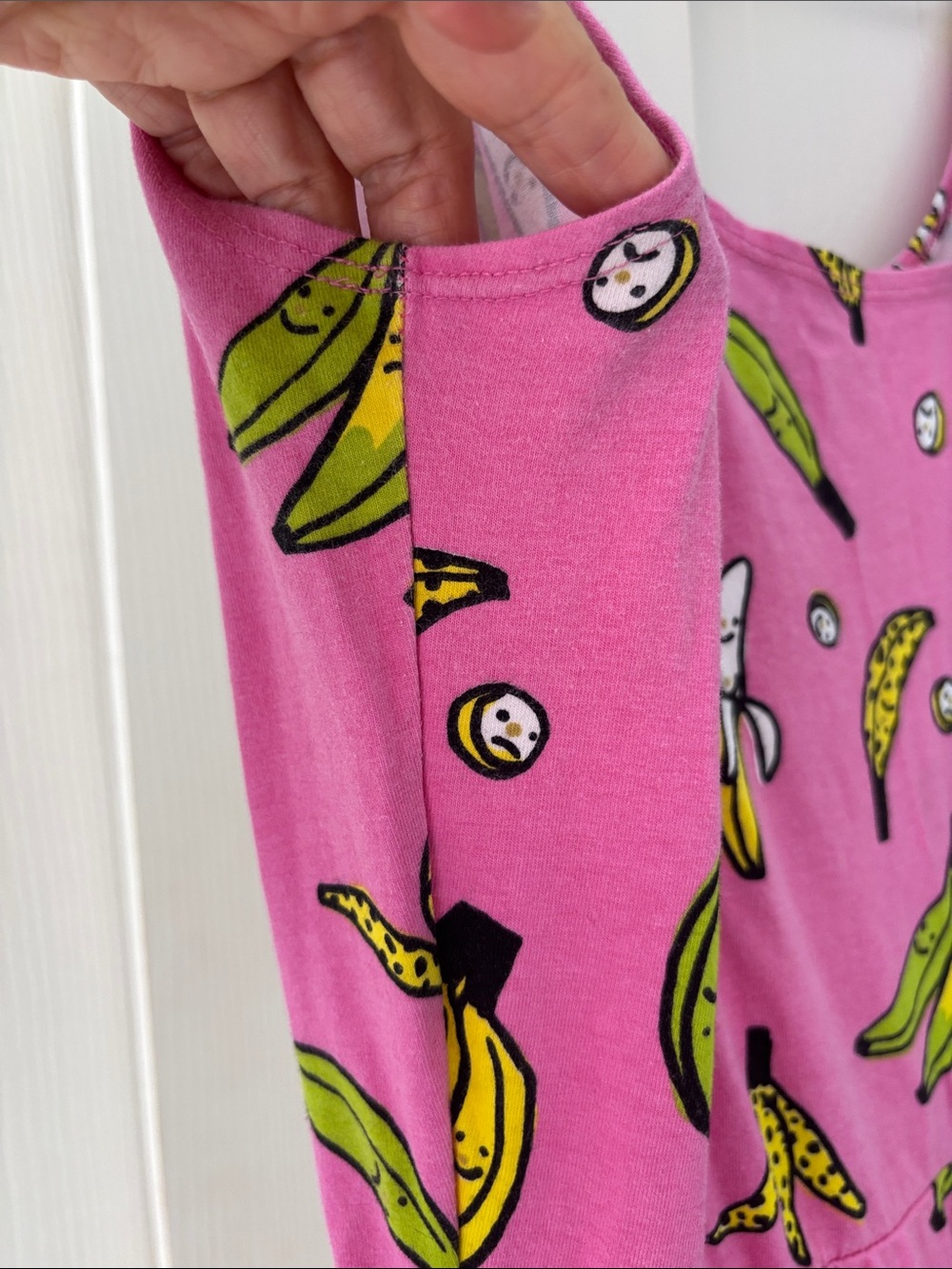 Nooworks Pink Banana Print Midi Dress - Picture 3 of 5